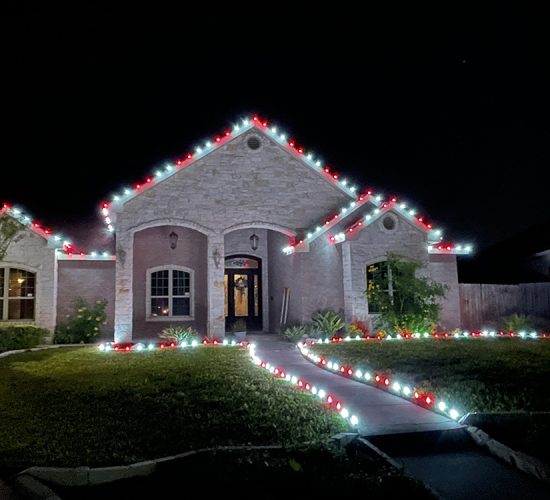 Christmas Light Installation